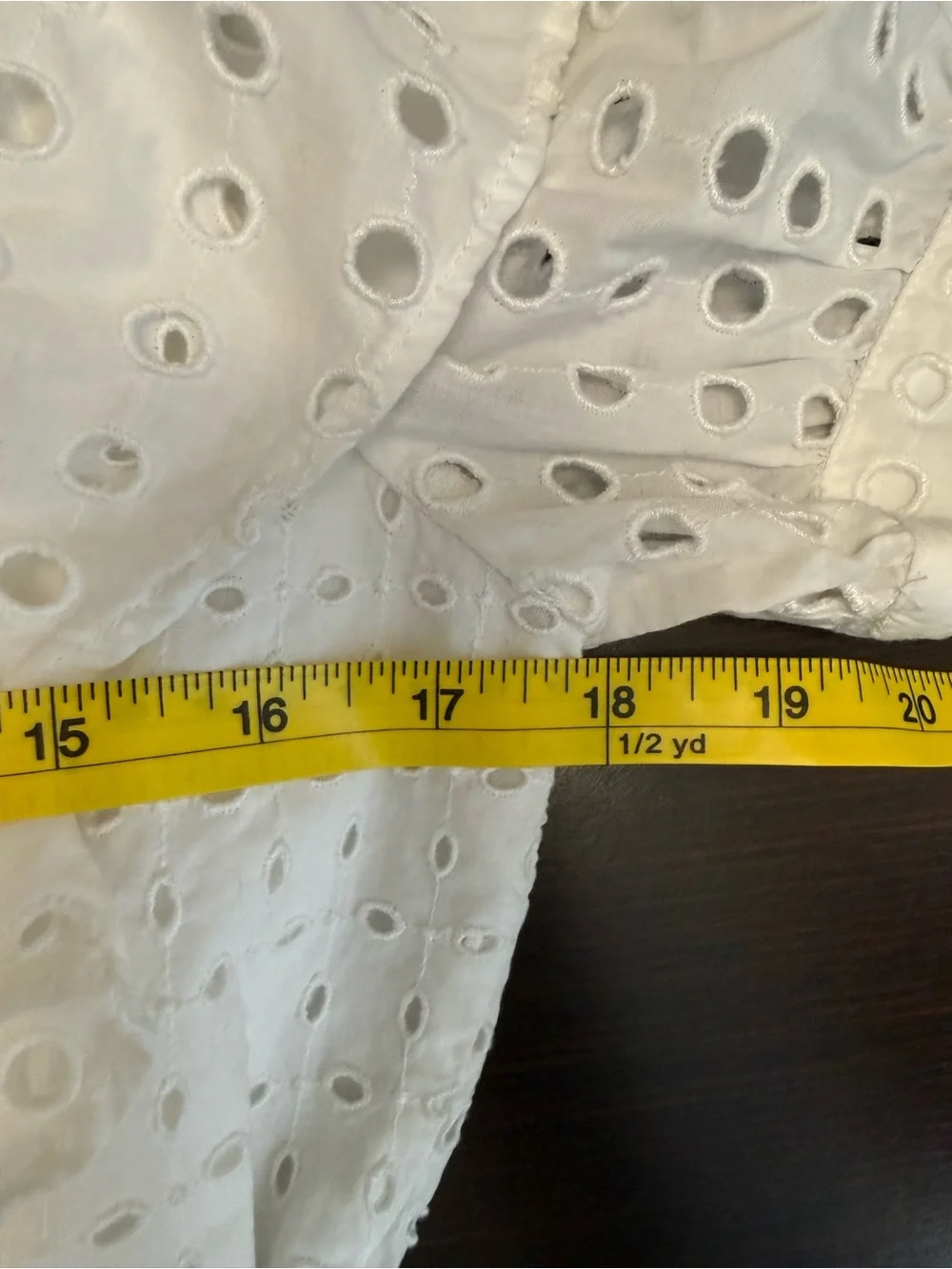 J Crew White Eyelet Ruffle Wrap Blouse Cotton Cottagecore Shirt AW838 Girly XS
